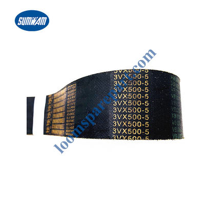 Ceinture en caoutchouc de moteur des pièces de rechange 3V500-5R 3V510 3v520 de machine de tissage de