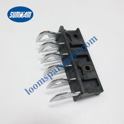 6 x 6 pièces de rechange de métier à tisser de Sulzer de projectile de bloc de dents de guide 911323622 911323272