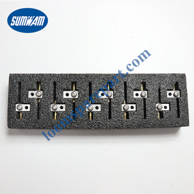 Pièces de métier à tisser à un trou Tsudakoma Zax Sub Nozzle Base