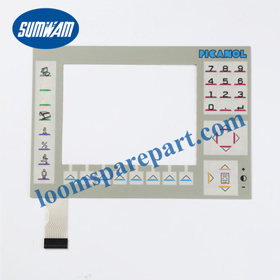 Pièces de rechange BA155819 B163112 de membrane de panneau de métier à tisser de rapière