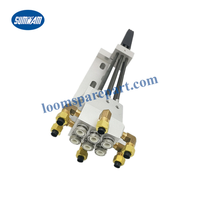 Bec de la canalisation six de pièces de rechange de métier à tisser de Toyota de textile avec le bec d'oscillation teint par fil de base